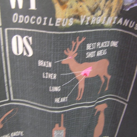 COLUMBIA SIZE XXL PHG WHITE TAIL DEER SHIRT - Picture 7 of 9